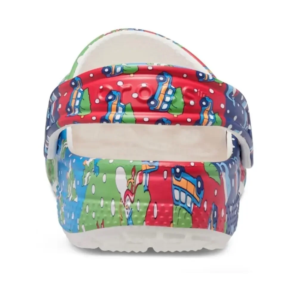 NWT❤️Crocs x Vineyard vines Holiday patchworks unisex clog toddler sz13